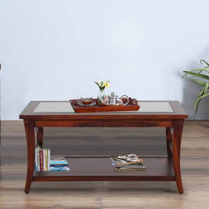 PURPLE TREE Glass Coffee Table