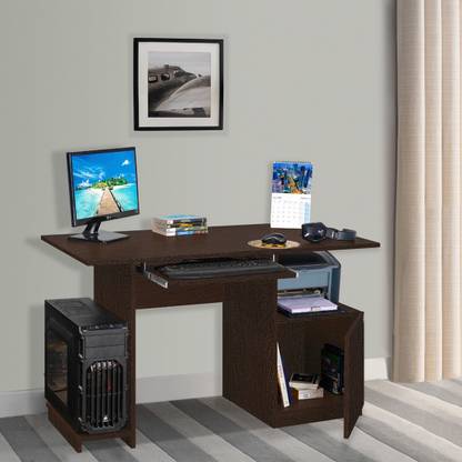 Flipkart Perfect Homes Studio Glide Engineered Wood Computer Desk