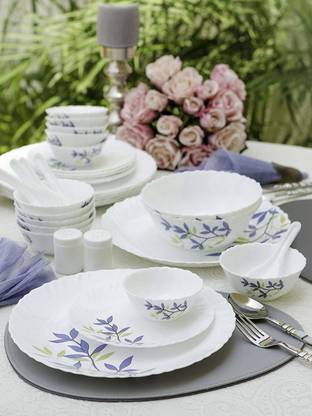 LAOPALA Pack of 36 Opalware 36-sc Dinner Set
