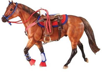 Breyer Traditional Western Riding Set Toy Accessory in Hot Colors