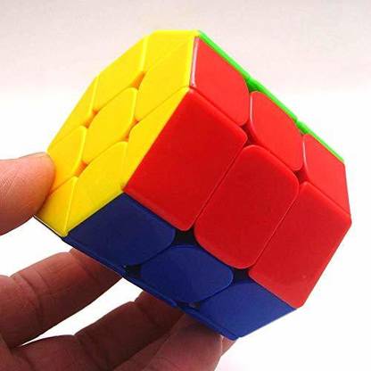 SARASI Best Octagonal High Speed Cube For Smart Kids & Adults[Pack Of: 1, Multicolor]