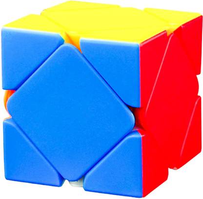 D ETERNAL Skewb Cube,High Speed Stickerless Magic