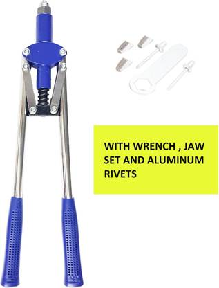 Inditrust 3.2mm 4.0mm 4.8mm Hand Riveter Gun Auto Rivet Tool Medium Duty Fast Hitting Rivet Gun
