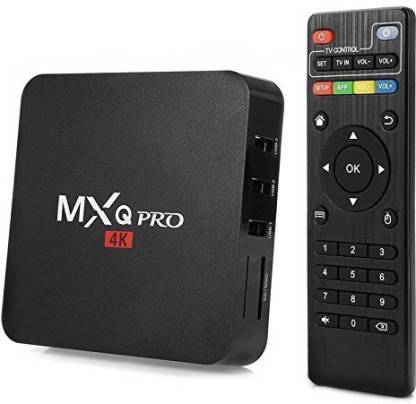 MXQ OTT Smart TV Box Android 7.1 (2GB RAM 16GB ROM) Support WIFI,Miracast,Airplay,DLNA Media Streaming Device