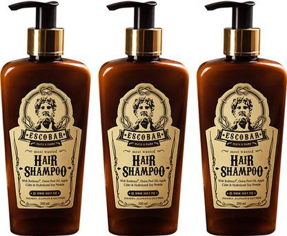 ESCOBAR Hair Shampoo (200 ML)_Pack of 3