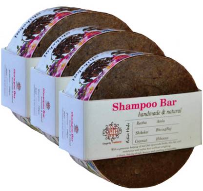 PRATHA Shampoo Bar : Pack of 3