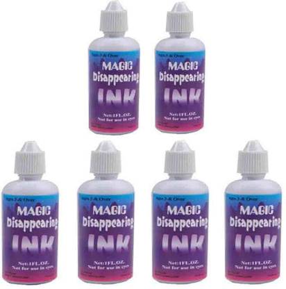 VK MART Disappearing Magic Ink for Pranks Pack of 6pc Magic Kit Gag Toy