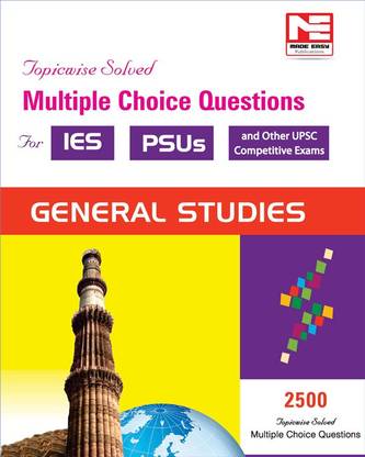 2500 MCQS General Studies- Practice Book for ESE and Psus