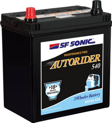 SF SONIC Autorider - AR540-32R auto rickshaw application Car Battery
