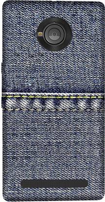 CASE SUTRA Back Cover for Micromax Yu Yuphoria YU5010 - Jeans Print