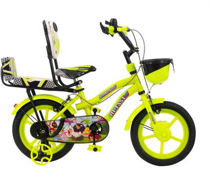 Hi-Fast Cycle For Kids with Training Wheels (Semi Assembled) 14 T (inch) Road Cycle