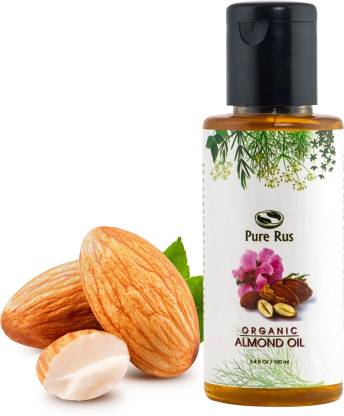 Pure Rus Organic Almond Oil for Hair and Skin Hair Oil