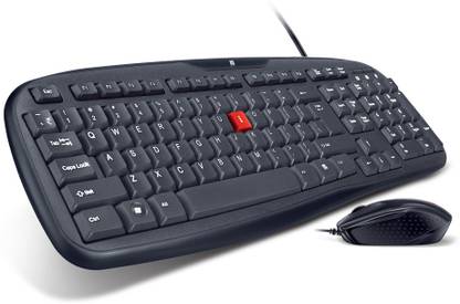 इबाल Wintop Deskset(USB V3.0 Keyboard + Mouse) Wired USB Laptop Keyboard