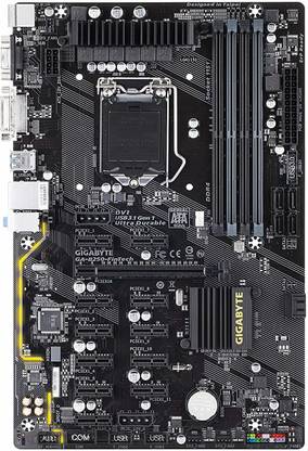 GIGABYTE GA-B250-FinTech LGA1151Socket ATX Intel B250 Chipset DDR4 Motherboard for Desktop