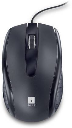 iball Style 63 Wired Ambidextrous Optical Mouse