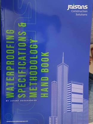 Waterproofing Specifications And Methodology Hand Book