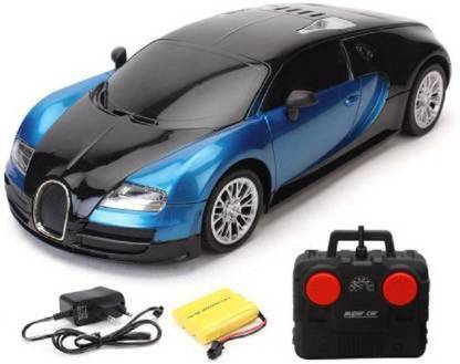 Shopjamke Rc Bugatti Veyron 1:16 Rechargeable Toy Car (Multicolor)
