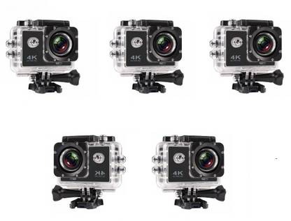 CASVO 4K Pack Of 5 4K Ultra Sports and Action Camera
