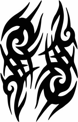 Zorg Organics Temporary Tattoo Trible