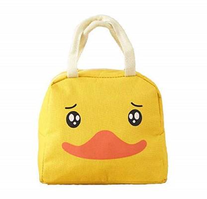 nayan Insulated Lunch Box bag yellow colour Waterproof Lunch Bag
