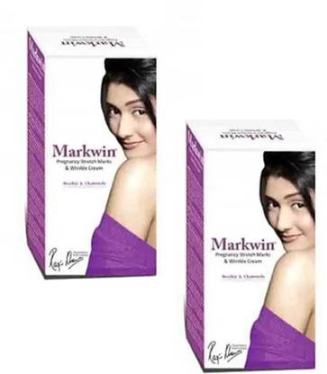 Markwin Pregnancy Stretch Marks & Wrinkle Cream ( 2 Pc x 100 gm )