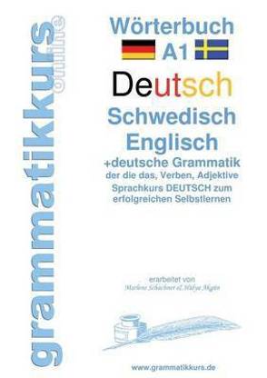 Woerterbuch A1 Deutsch - Schwedisch - Englisch