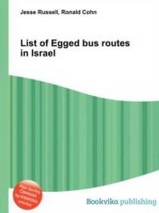 List of Egged Bus Routes in Israel