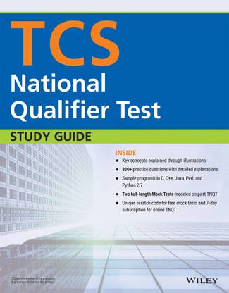 Wiley's TCS National Qualifier Test Study Guide  - Study Guide 1 Edition