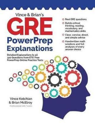 Vince and Brian's GRE Powerprep Explanations