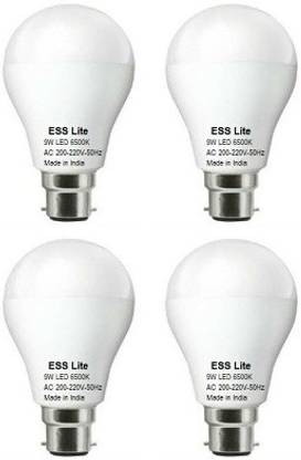 ESS Lite 9 W Basic Round B22 LED Bulb