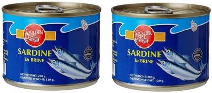 Golden Prize Sardine In Brine 200 Gms Each Sea Foods