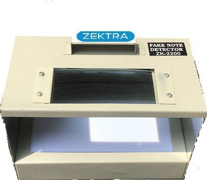 ZEKTRA AUTOMATIC FAKE NOTE DETECTOR -2200 Countertop Counterfeit Currency Detector