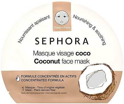 Sephora COCONUT Moisturizing Face Mask-Soothing & de-puffing face mask
