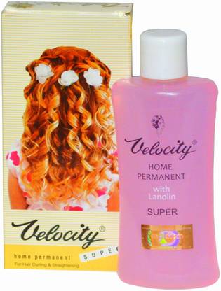 VELOCITY HOME PERMANENT - For hair curling and straightening. 100 ML Hair Lotion