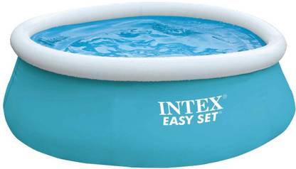 INTEX 6 Feet Easy Set Inflatable Swimming Pool Inflatable Swimming Pool