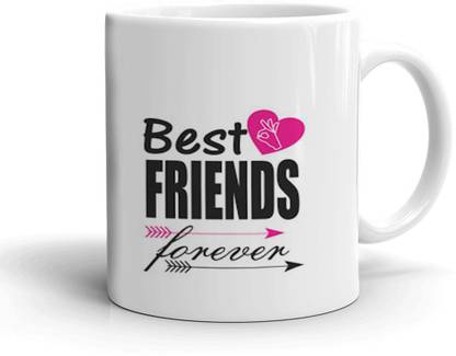 Jayaanu Best Friend Forever Theme Model No-4444 Ceramic Coffee Mug