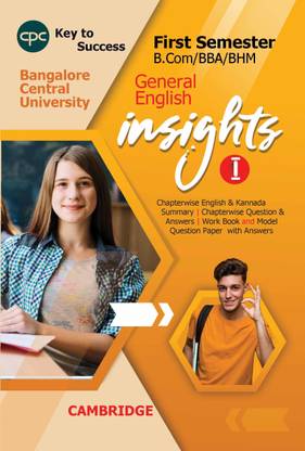 First Semester B.com/bba General English Insights I