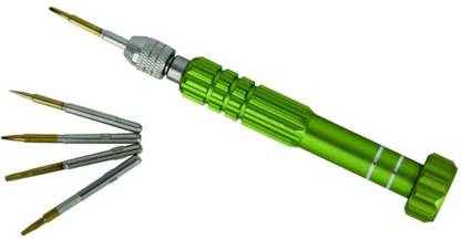 DIY Crafts India Repair Tool Kit Screwdriver Mobile Phone 5 in 1 Screwdriver Set Precision Screwdriver Set