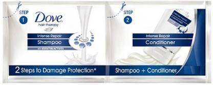 DOVE Intese Repair Shampoo & Conditioner 60 Sachets