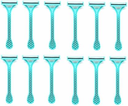 Mangukiya tac fab 12 pcs razor set, Men & Women