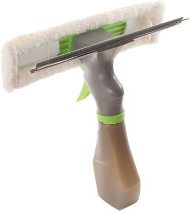 SEVENSPACE Cleaner 3 In 1 Spray Type Cleaning Brush Glass Wiper Window Clean Shave Car Window Cleaner Brush (Multi Color) Wet & Dry Mop (Multicolor)