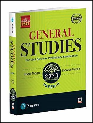General Studies Paper 2 2020 for Civil Services Preliminary Examinations Also Known as Csat