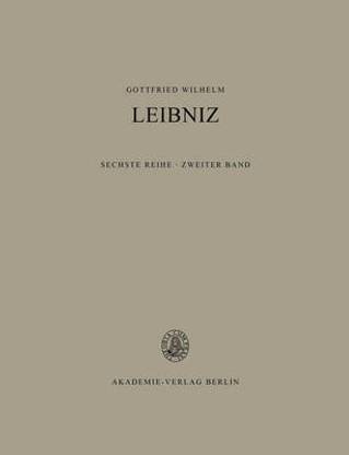 Saemtliche Schriften Und Briefe: Philosophische Schriften, 2: 1663-1672 6