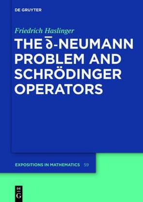 The d-bar Neumann Problem and Schroedinger Operators