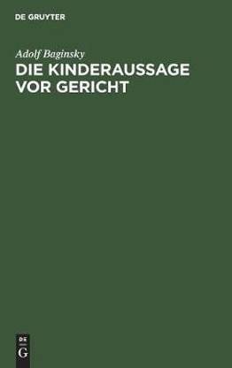 Die Kinderaussage vor Gericht