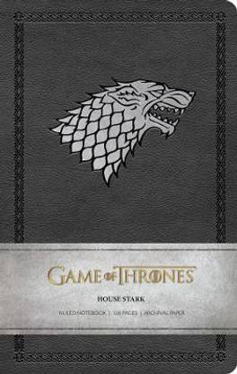 Game of Thrones: House Stark Ruled Notebook