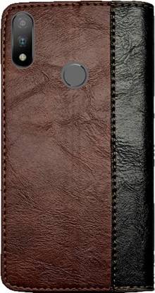 MAXSHOPY Flip Cover for Panasonic Eluga x1 pro