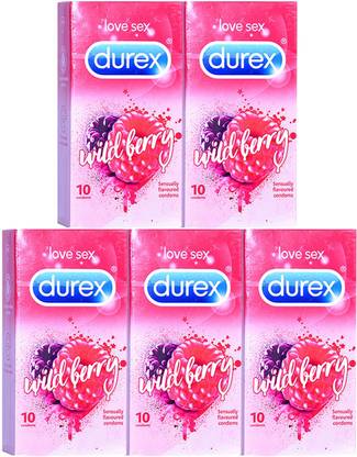 DUREX Wild Berry (50 Pieces) Condom