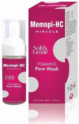 memopi hc Miracle Soft Gentle Foaming Natural  ( 1 Pc x 50 ml ) Face Wash