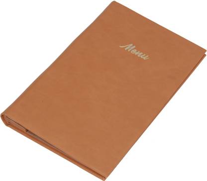 BORSE Leatherette Menu File Folder
